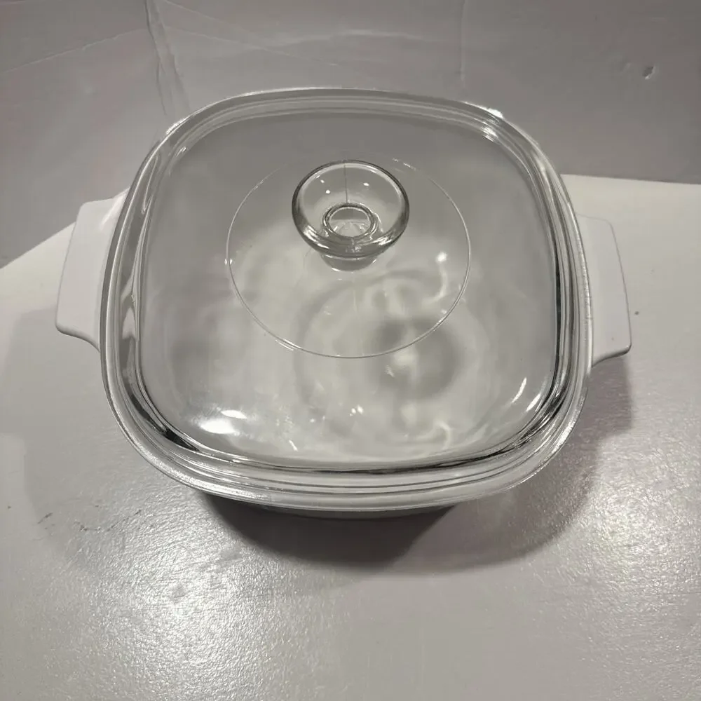 Corning Ware Shadow Iris A-3-B -3 Liter 3 QT Casserole Dish With Pyrex Lid